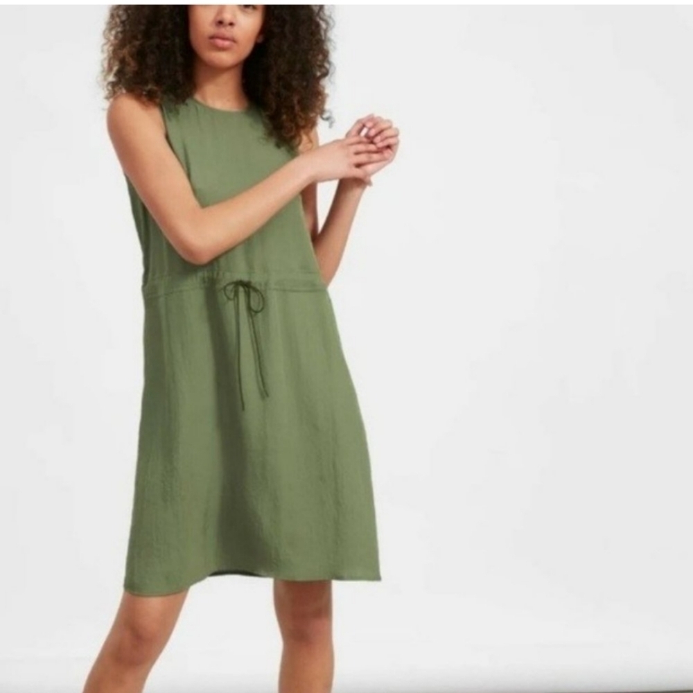 Everlane Sleeveless Green Midi Dress_10